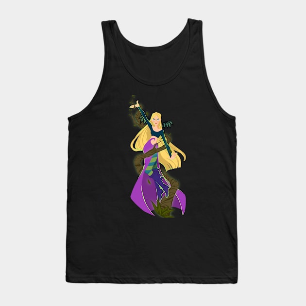 Cornelia W.I.T.C.H. Tank Top by YanelyAguilarArt